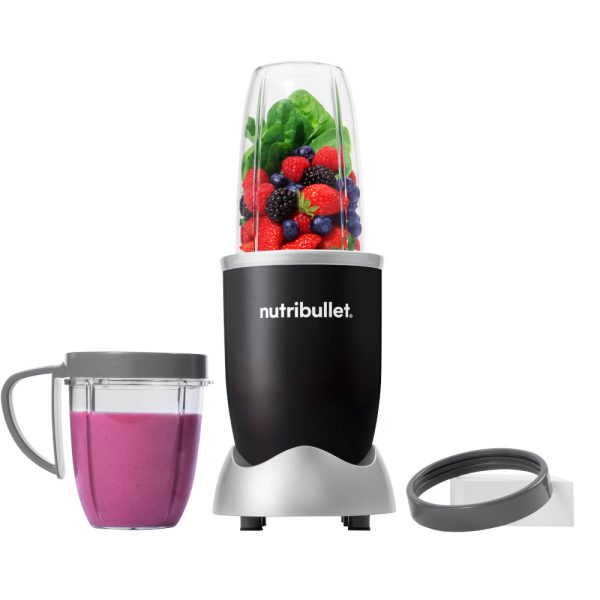 Blender nutribullet Original, 600W, 1 viteza, Cupa 0.5 l, Cupa inalta 0.7 l, Negru - Cod produs: 155692