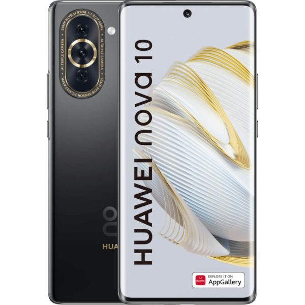 Telefon mobil Huawei nova 10, 128 GB, 8 GB RAM, Starry Black - Cod produs: 154185