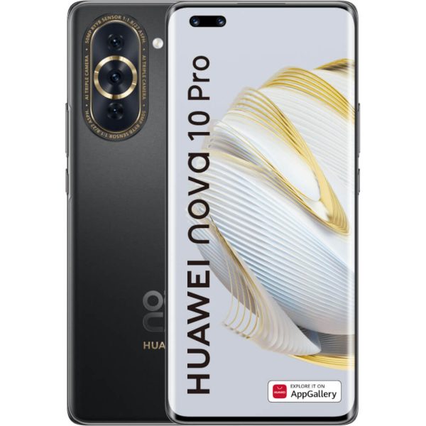 Telefon mobil Huawei nova 10 Pro, 256 GB, 8 GB RAM, Starry Black - Cod produs: 154187