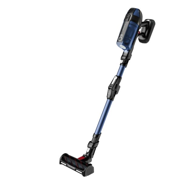Aspirator vertical Rowenta X-Force Flex 12.60 Aqua RH98C0WO, 320 W, 0.9 l, Autonomie 45 minute, Albastru/Negru - Cod produs: 155192