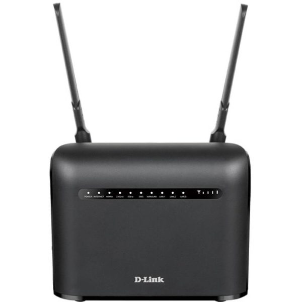 Router Wireless D-Link DWR-953V2, AC1200, Gigabit, Dual-Band, Negru - Cod produs: 154206