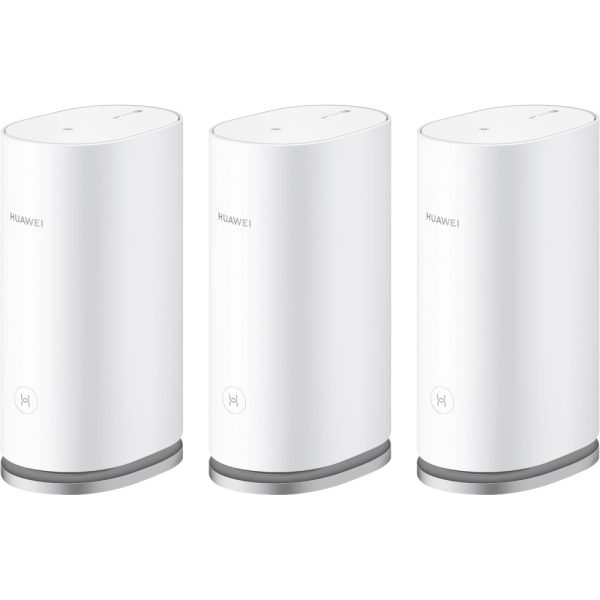 Sistem wireless Huawei Mesh Home Gateway WS8100-23, 3-Pack, Dual Band, AX3000, Alb - Cod produs: 152209