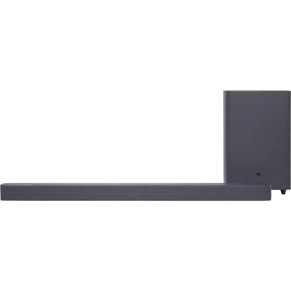 Soundbar JBL BAR21DBM2BLKEP, 2.1, 300 W, Subwoofer Wireless, Deep Bass, Bluetooth 4.2, HDMI ARC, Negru - Cod produs: 155449