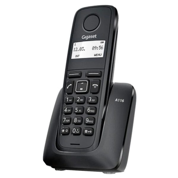 Telefon fara fir Dect Gigaset A116, Negru - Cod produs: 152103