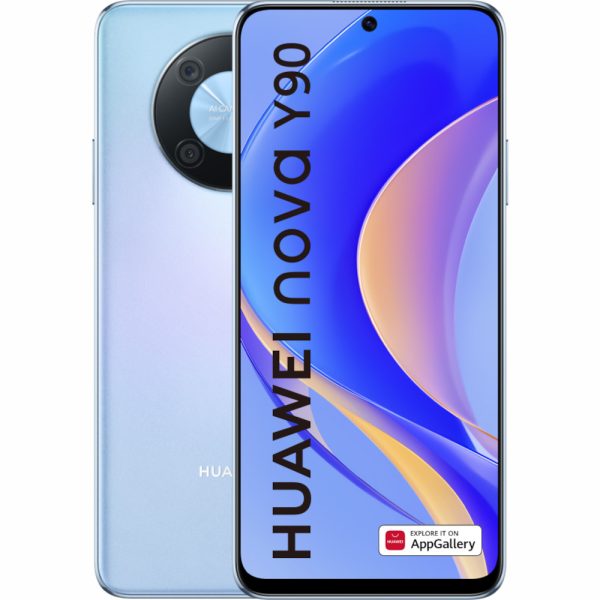 Telefon mobil Huawei nova Y90, 128 GB, 6 GB RAM, Crystal Blue - Cod produs: 152545