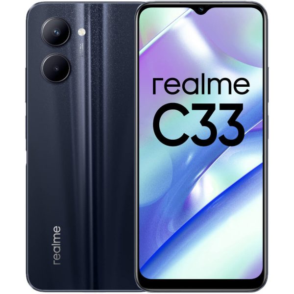 Telefon mobil Realme C33, 64GB, 4GB RAM, Dual SIM, Night Sea - Cod produs: 153702