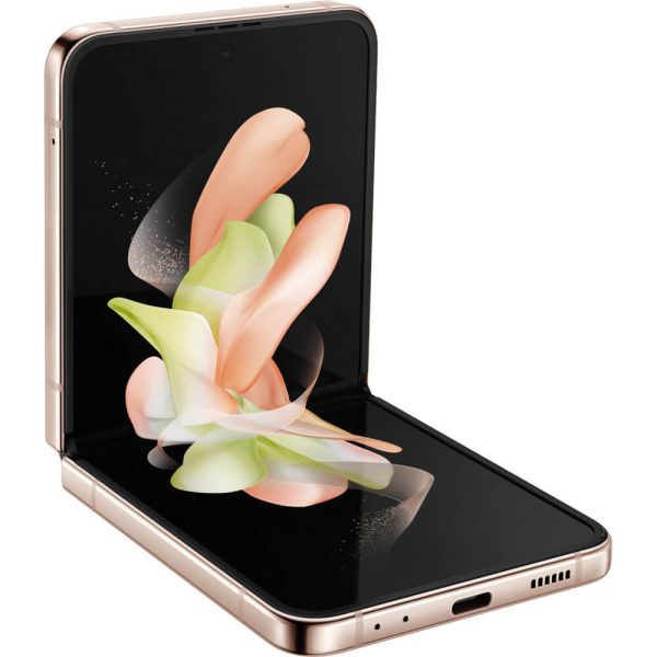 Telefon mobil Samsung Galaxy Z Flip4 5G, 512GB, 8GB, Dual Sim, Pink Gold - Cod produs: 153138