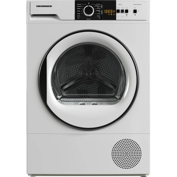 Uscator de rufe Heinner HHPD-V8T1CHA++, Pompa de caldura, 8 kg, Clasa A++, Alb - Cod produs: 154665
