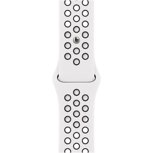 Curea pentru Apple Watch 41mm, Nike Sport Band, Summit White/Black - Cod produs: 154896