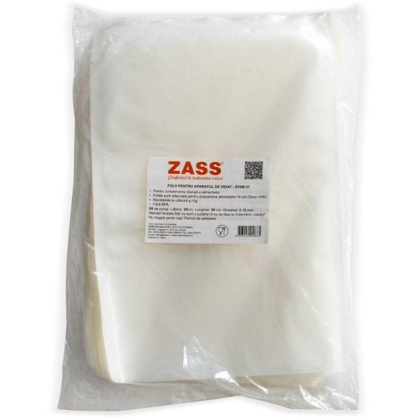 Pungi pentru vidare Zass ZVSB 01, 20 x 30 cm, 50 buc - Cod produs: 144314